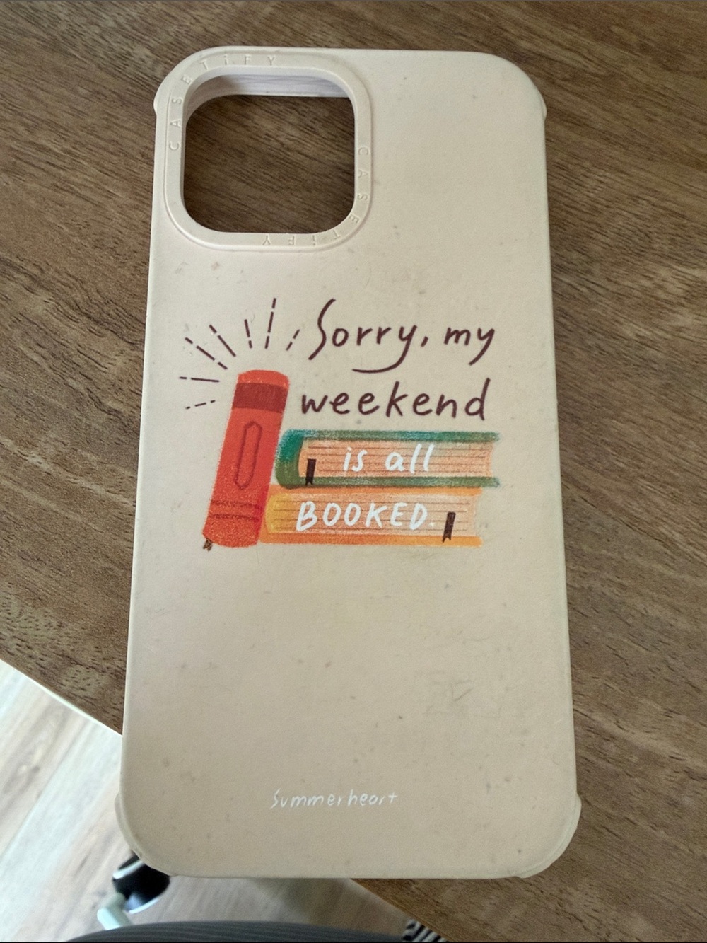 Beige 'Sorry My Weekend Is All Booked' Phone Case - CASTIFY IPhone 13 PRO MAX